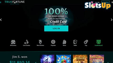True Fortune Online and Mobile Casino: Login and Claim Your June Bon.